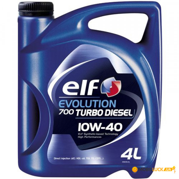   Elf Evolution 700 Turbo Diesel 10W-40 4  (194862-7)