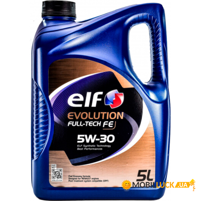   Elf Evol Fulltech Fe 5w30 5 (4573)