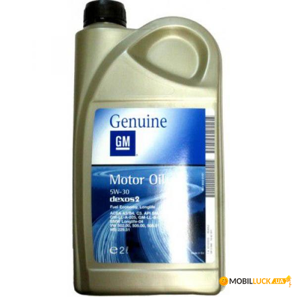 GM Dexos 2 Longlife 5W-30 2. (1942001)