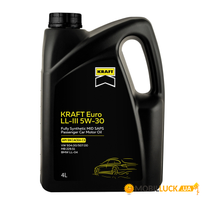   KRAFT Euro LL-III 5W-30, 4 (708433)