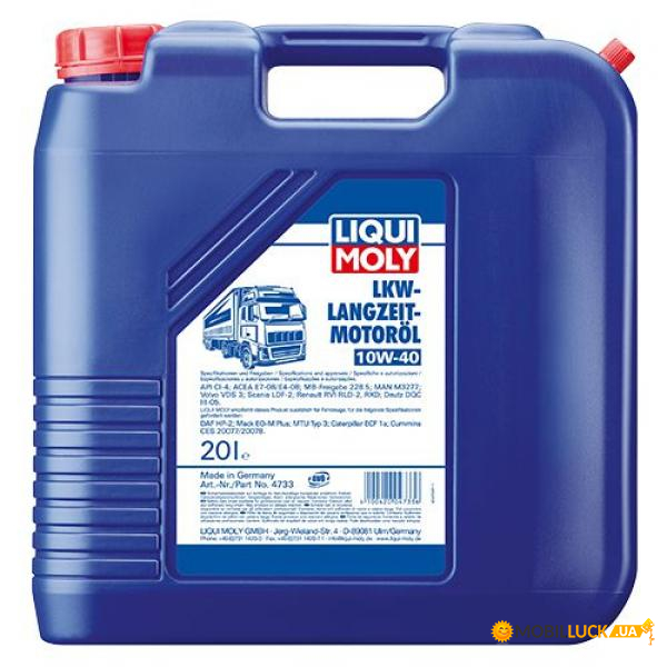 Liqui Moly LKW Langzeit-Motoroil 10W-40 Basic 20 . (4733)