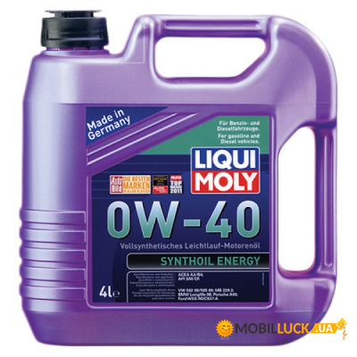   Liqui Moly Synthoil Energy SAE 0W-40 4. (7536)