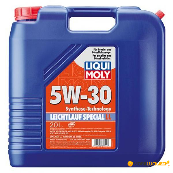   Liqui Moly Special Tec LL 5W-30 20. (liq1194)