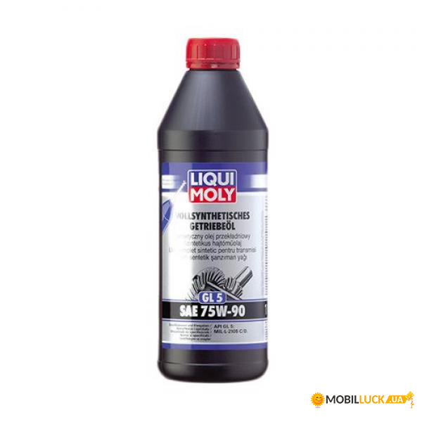   Liqui Moly Vollsynthetisches Hypoid Getriebeoil 75W-90 GL5 1 . (liq1950)