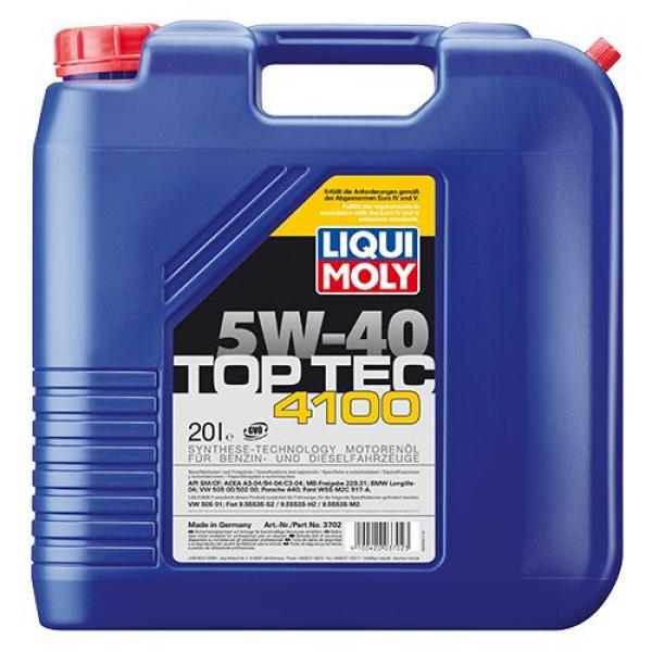   Liqui Moly Top Tec 4100 5W-40 20. (liq3702)