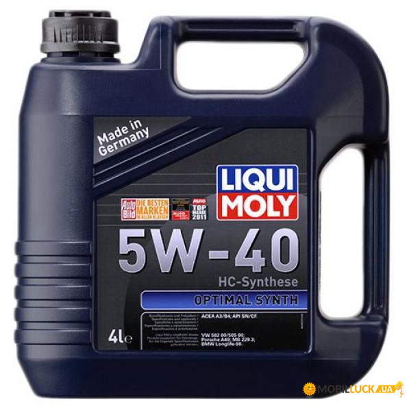   Liqui Moly Optimal Synth 5W-40 4. (liq3926)