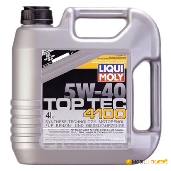   Liqui Moly Top Tec 4100 5W-40 4. (liq7547)