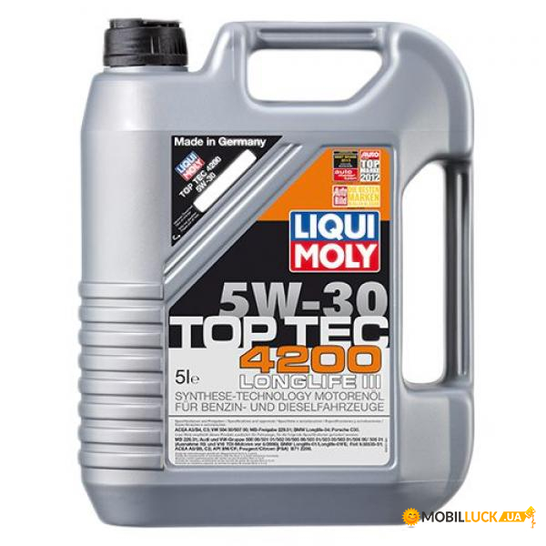   Liqui Moly Top Tec 4200 5W-30 5. (liq7661)