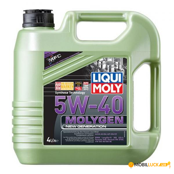   Liqui Moly Molygen New Generation 5W-40 4. (liq9054)