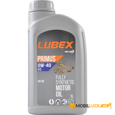   LUBEX PRIMUS EC 0w40 1