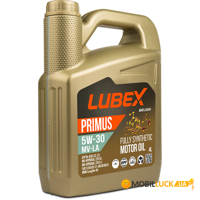   LUBEX PRIMUS MV-LA 5W-30 4 (034-1319-0404)