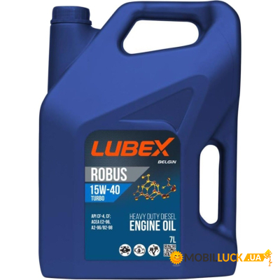   LUBEX ROBUS TURBO 15w40 7