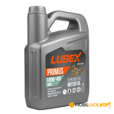   LUBEX PRIMUS MV 10w40 4 (034-1322-0404)