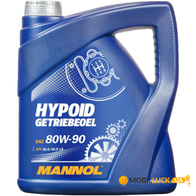   Mannol HYPOID GETRIEBEOEL 4 80W-90 (MN8106-4)