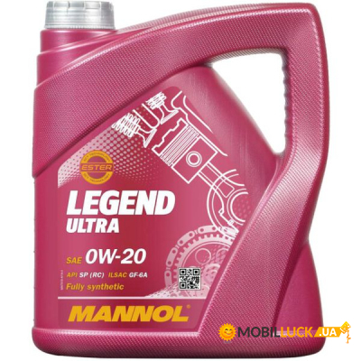   Mannol LEGEND ULTRA 4 0W-20 (MN7918-4)