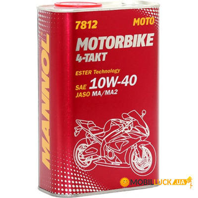   Mannol MOTORBIKE 4-TAKT 1 Metal 10W-40 (MN7812-1ME)