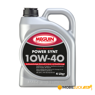   Meguin POWER SYNT SAE 10W-40 4 (4364)