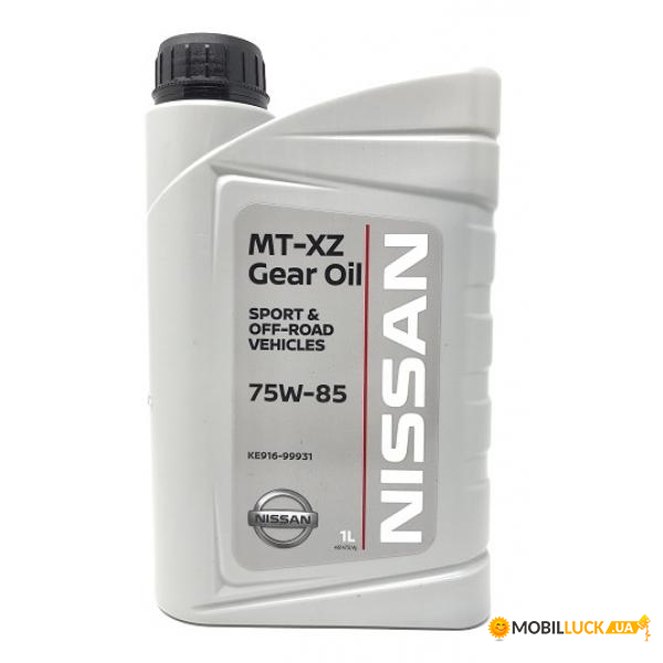   Nissan MT-XZ Gear Oil Sport 75W-85 1  (KE91699931-7)