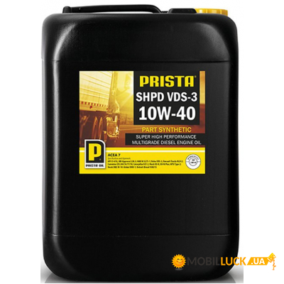   PRISTA SHPD VDS-3 10w40 20 (4481)