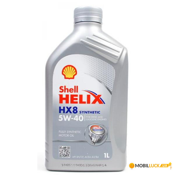   Shell Helix HX8 5W-40 1  (550052794-7)