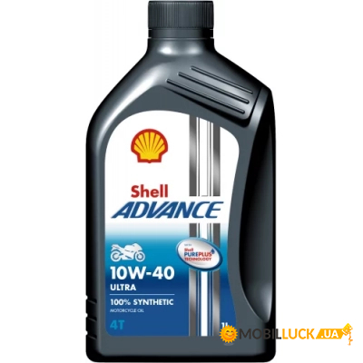   Shell Advance 4T Ultra 10W-40 1 