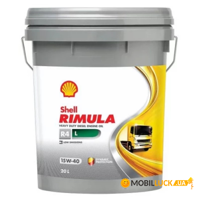   Shell Rimula R4L 15W40 20 (1006)