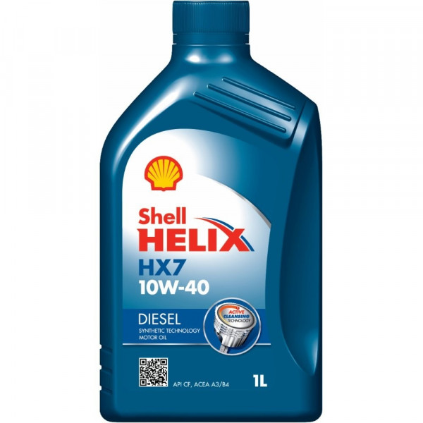   Shell Helix Diesel HX7 10W-40 CF 1