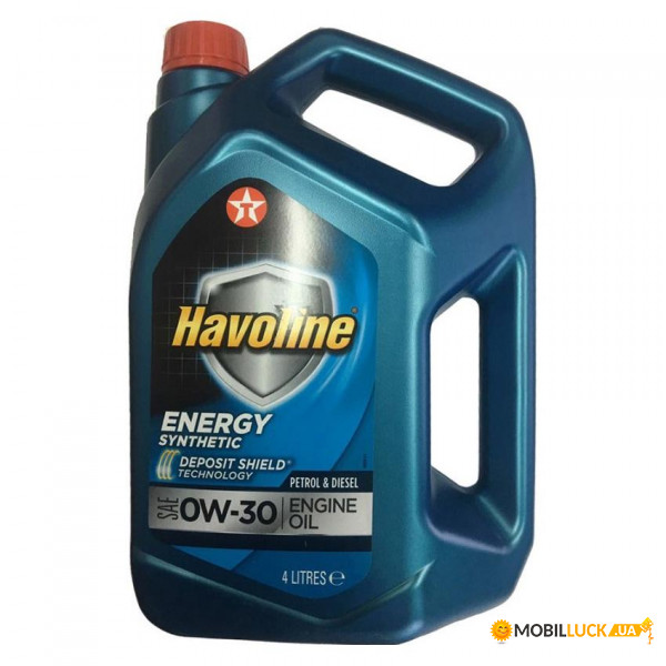   Texaco Havoline Energy 0W30 4  (803251MHE-7)