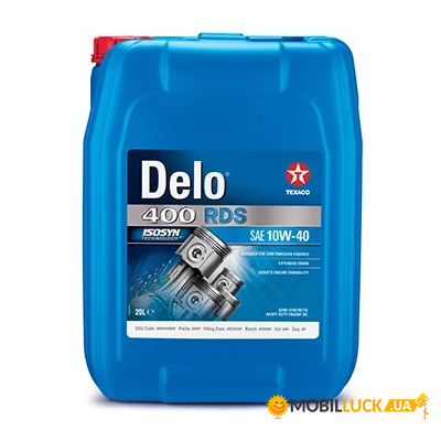   Texaco Delo 400 RDS 10w40 20 (6734)