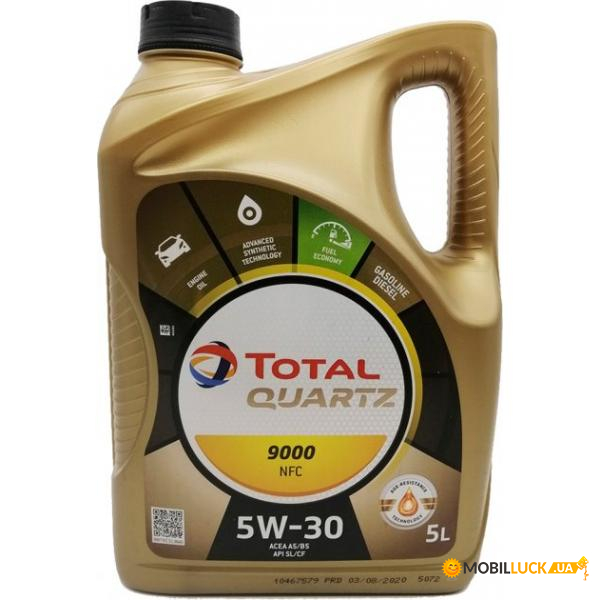   Total Quartz Future NFC 5W-30 4. (183450-7)