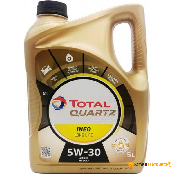   Total Quartz Ineo Long Life 5W-30 5. (213819-7)