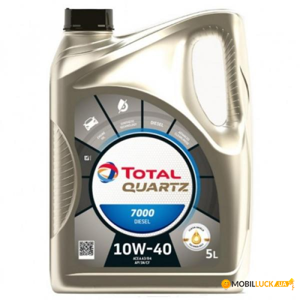   Total Quartz 7000 Diesel 10W-40 5. (214108-7)