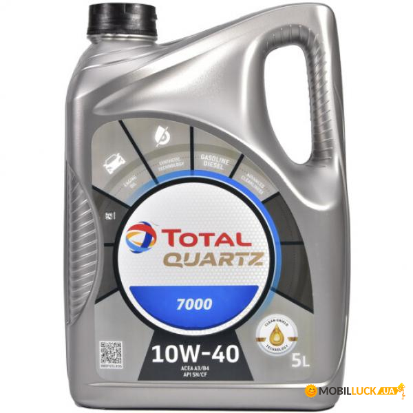   Total Quartz 7000 10W-40 5. (214109-7)