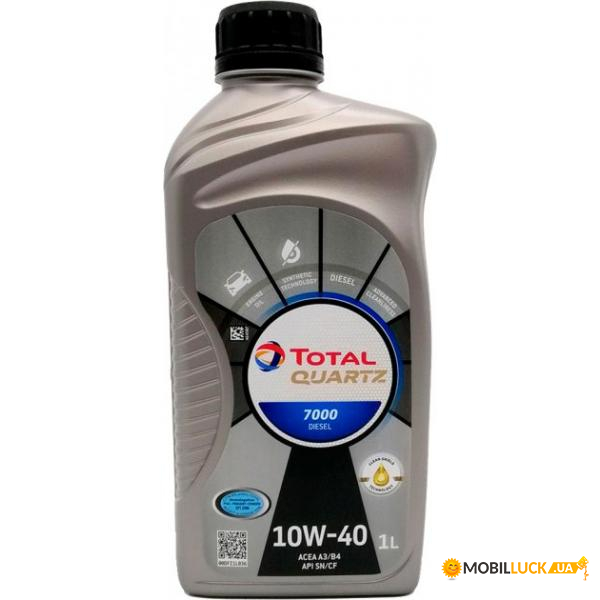   Total Quartz 7000 Diesel 10W-40 1. (214111-7)