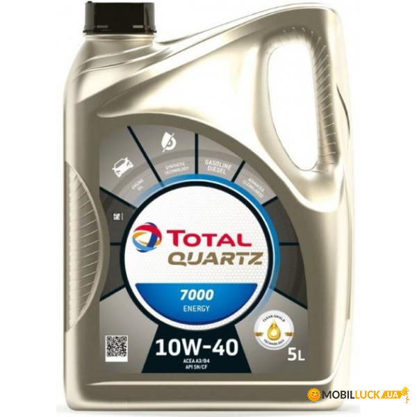   Total Quartz 7000 Energy 10W-40 5. (214114-7)