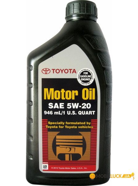   Toyota Motor Oil 5W-20 0,95  (002791QT20-7)