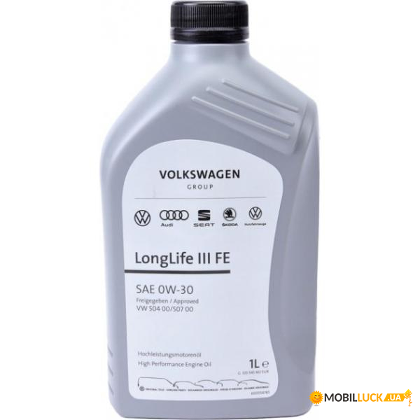   VAG Longlife III FE (504 00/507 00) 0W-30 1  (GS55545M2-7)