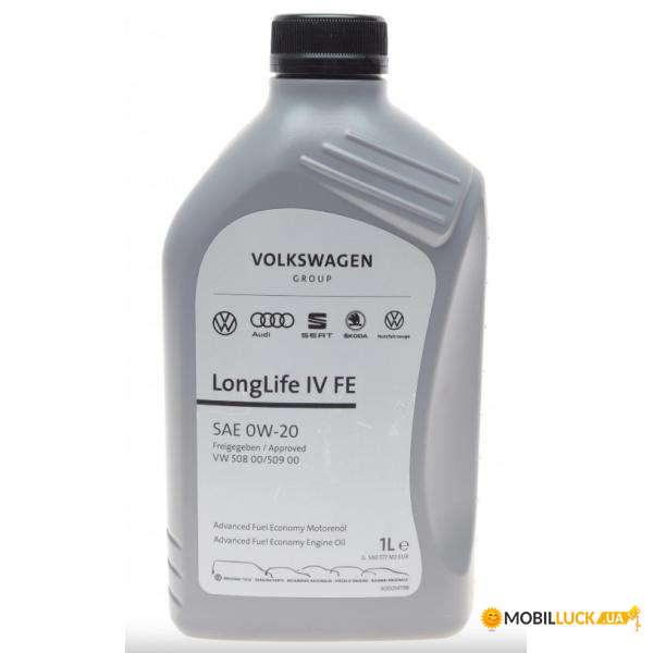   VAG Longlife IV (508 00/509 00) 0W-20 1  (GS60577M2-7)