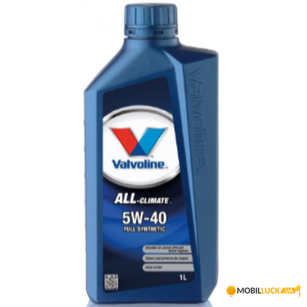   Valvoline All Climate 5W-40 1. (872282)