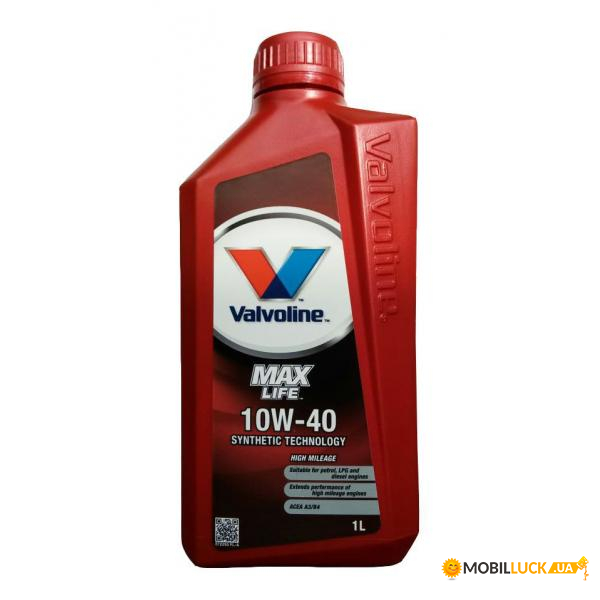   Valvoline Maxlife 10W-40 1. (872295)