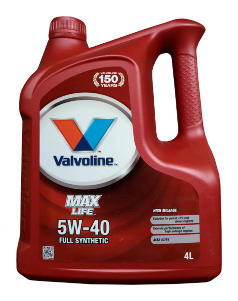   Valvoline Maxlife 5W-40 4. (872364)