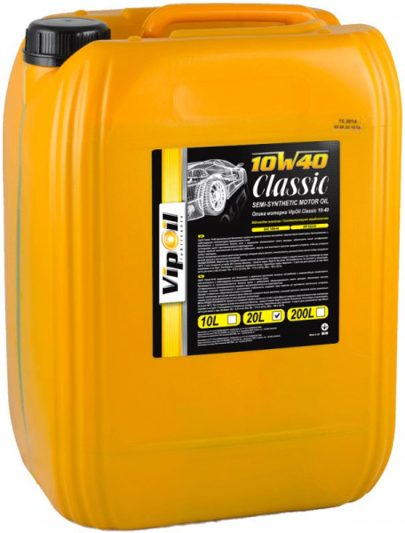   VipOil Classic 10W40 SG/CD 20L