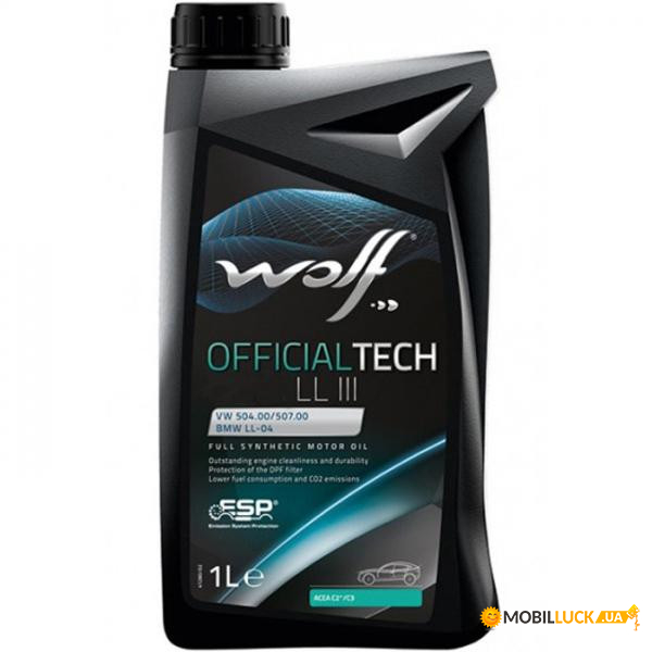  Wolf OFFICIALTECH 0W30 LL III FE 1Lx12 (1044342)