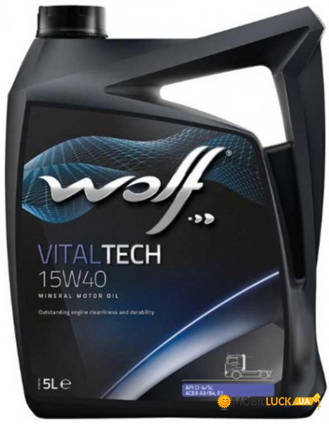    WOLF VITALTECH 15W40,  5 (8301117)