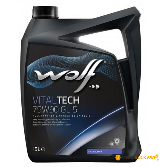  Wolf VITALTECH 75W90 GL 5 5Lx4 (8304002)