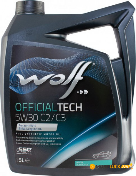  Wolf OFFICIALTECH 5W30 C2/C3 5Lx4 (8332579)