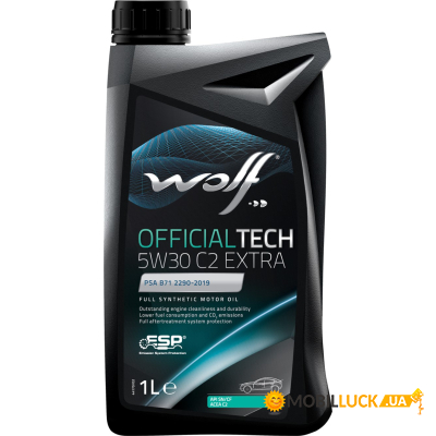   Wolf OFFICIALTECH 5W30 C2 EXTRA 1 (8339578)