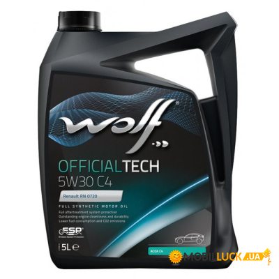   Wolf OFFICIALTECH 5W30 C4 5 (8308512)