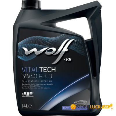   Wolf VITALTECH 5W40 PI C3 4 (8302916)