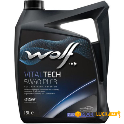   Wolf VITALTECH 5W40 PI C3 5 (8303012)